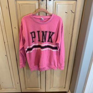 PINK pink oversized sweatshirt